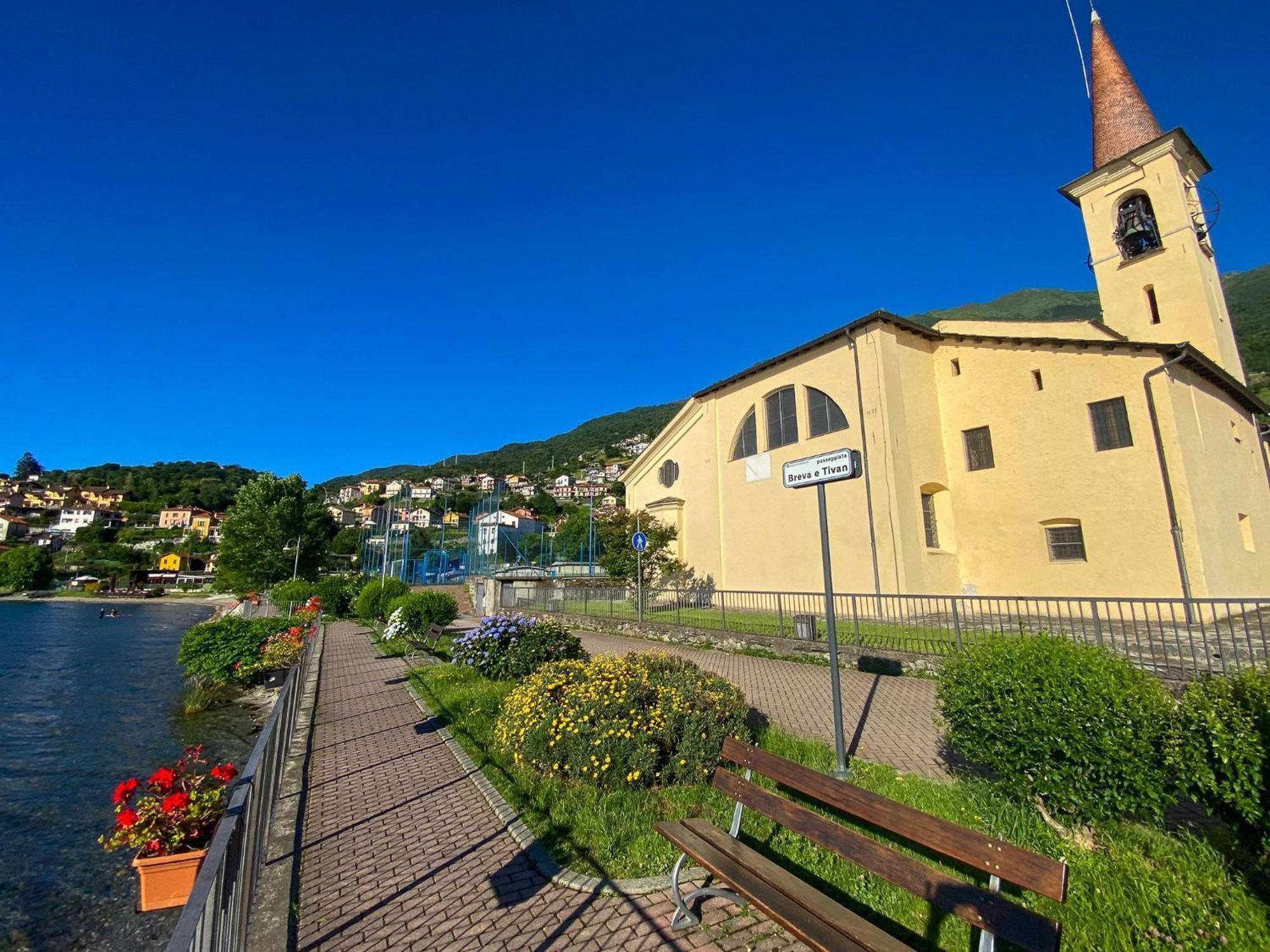 Tre Terre Ferienwohnung Pianello Del Lario Exterior foto